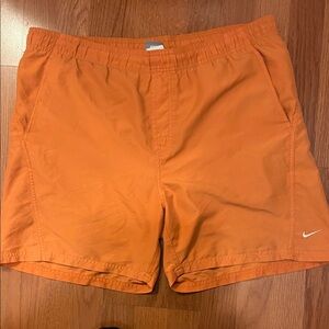 Nike Bright Orange Sports/Swim Shorts